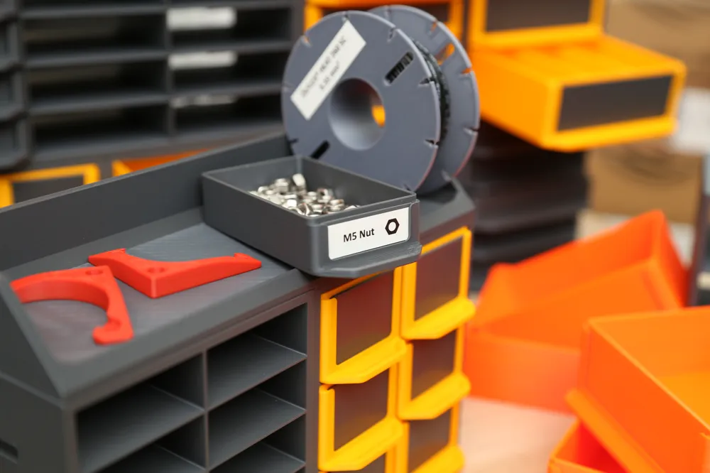 Modular Workshop Shelving & Drawer Sorters System - Free 3D Print Model ...