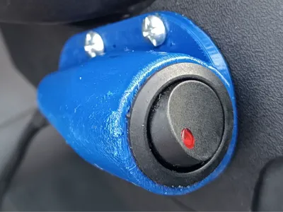 20mm Switch Housing - Cone shaped