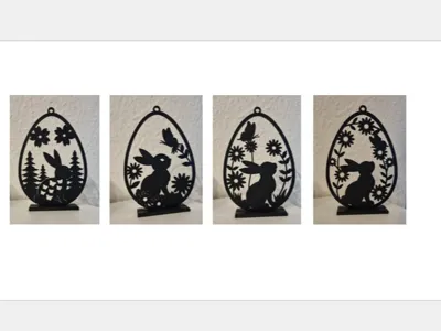 Easter Decoration Stand Set (4 Designs)