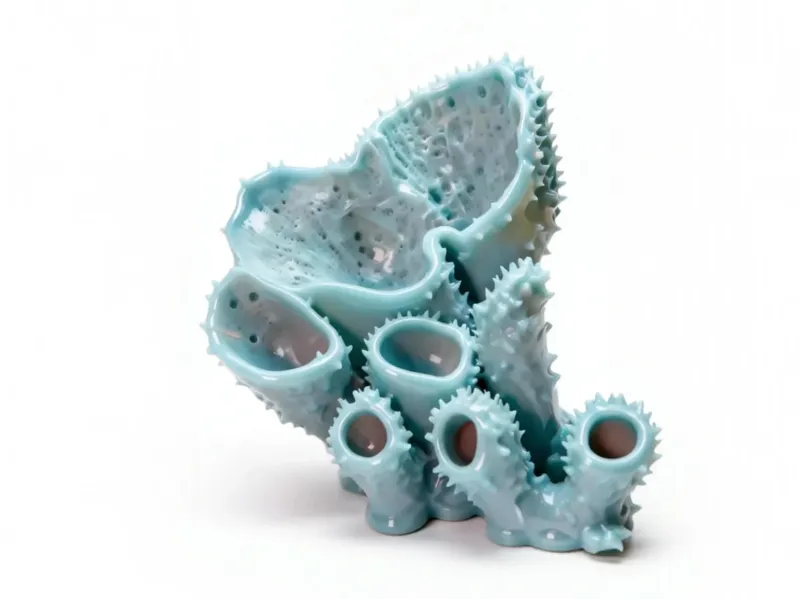 生物教育珊瑚笔筒Biological Education Coral Pen Holder