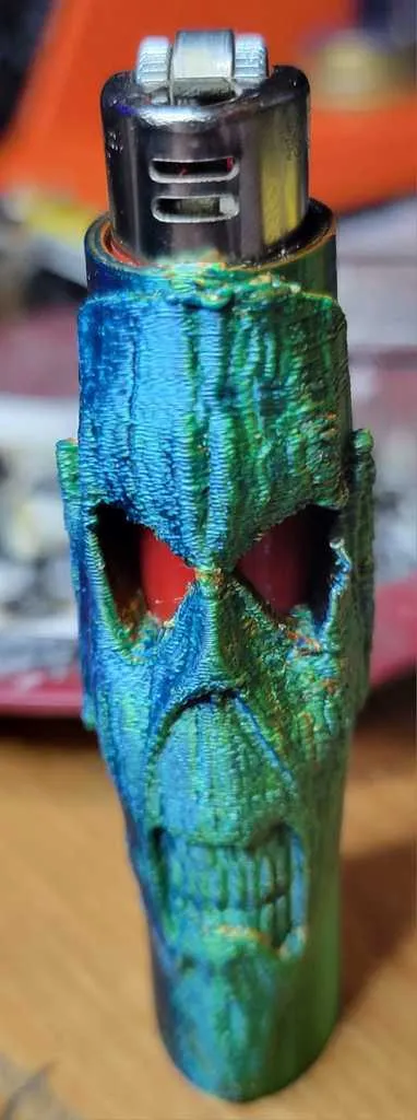 Eddie Bic Lighter Case Iron Maiden