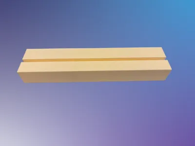 Block shape with slot 4mm -16x3.5 x 2