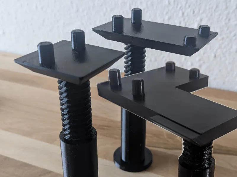Leg for IKEA Metod 95mm - 170mm