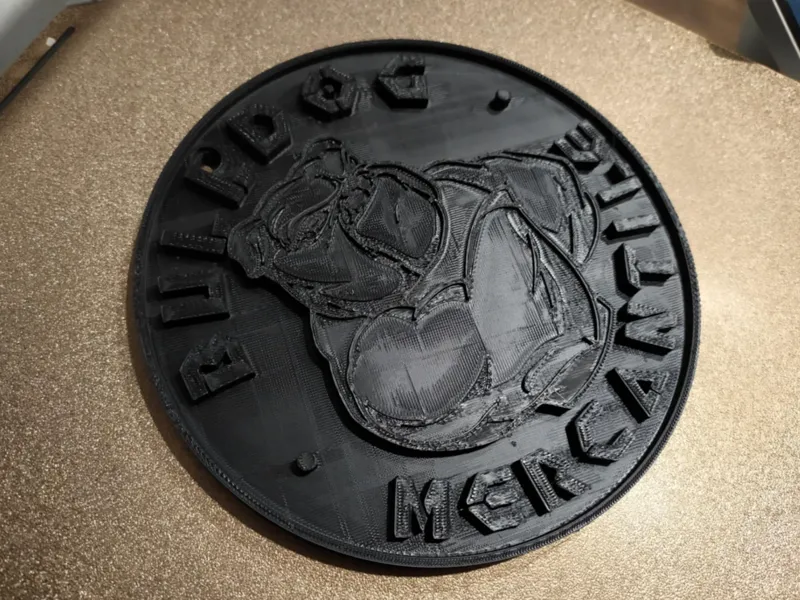 Bulldog Mercantile. Medallion
