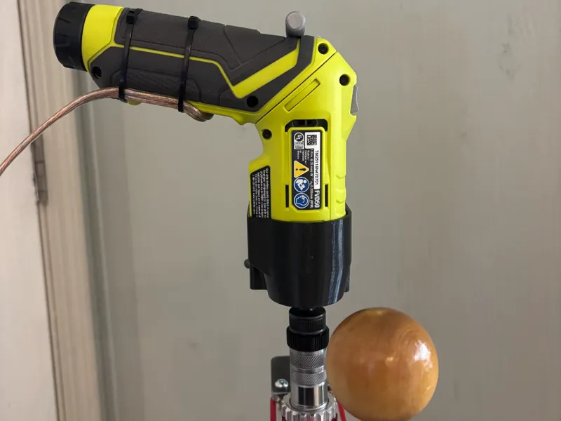 Quick Trim Ryobi Drill Holder