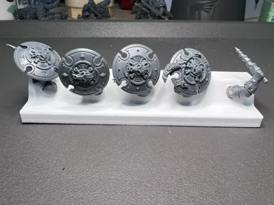 Support for Magnetised Miniatures Arms