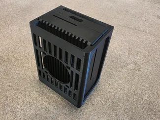 Raspberry Pi4 B, Geekworm P173 Alucase Wall Holder