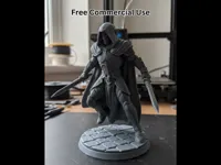 Figurine assassin elfe noir — photo 1