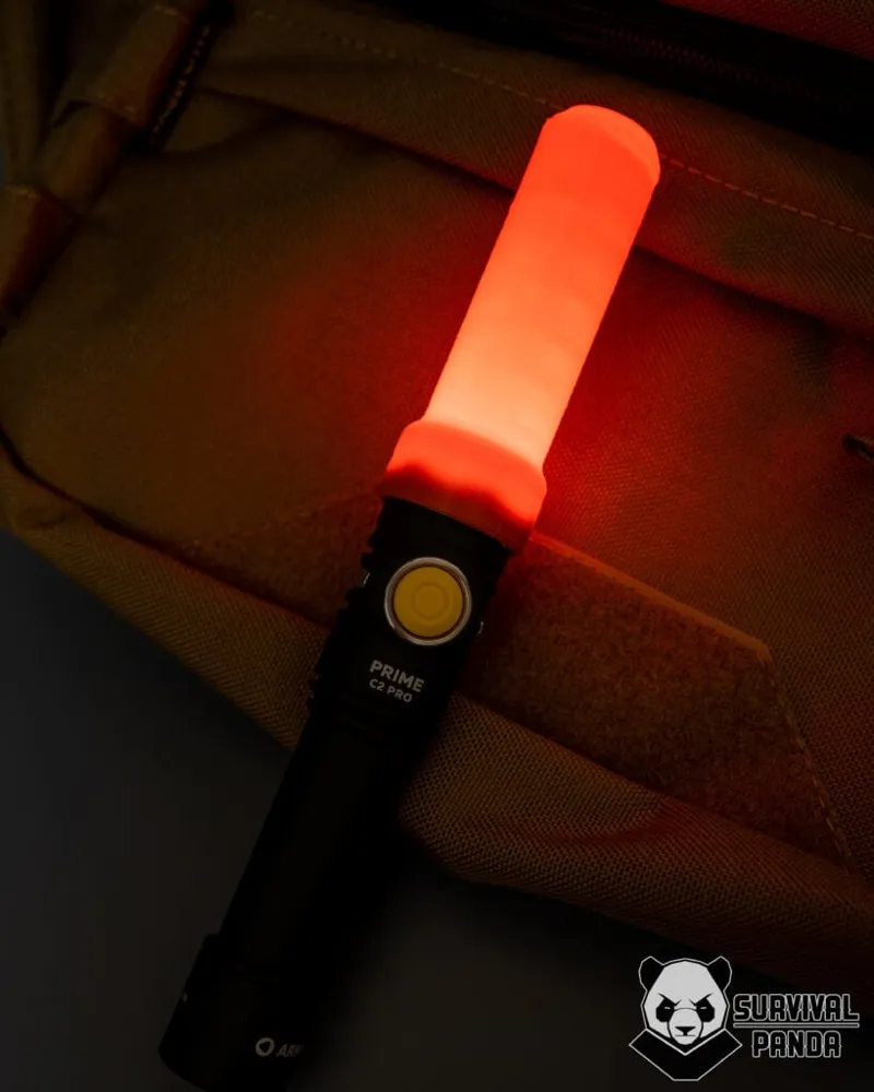 Flashlight diffusor/18650 container