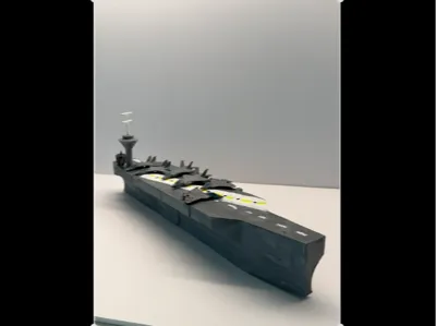 Aircraft Carrier Model (USS Gerald R Ford)