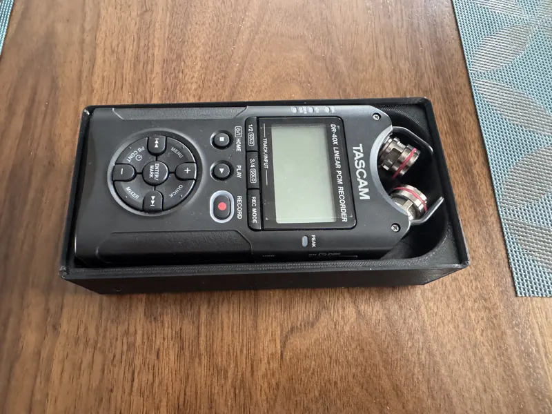 Tascam DR-40X Gridfinity