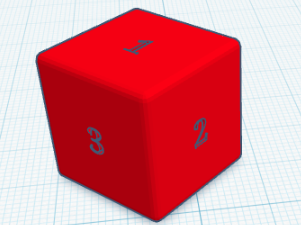 Full Six-Sided Die