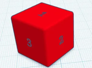 Full Six-Sided Die