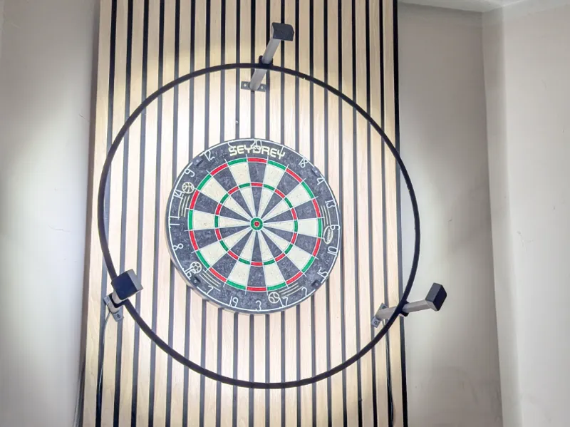 Autodarts Halter für licht und Cameras