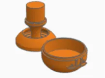 Froge fidget joystick (original model linked below