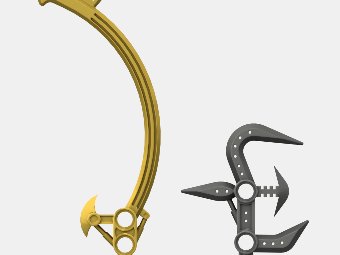 Bionicle Mambele/Kpinga sickle sword