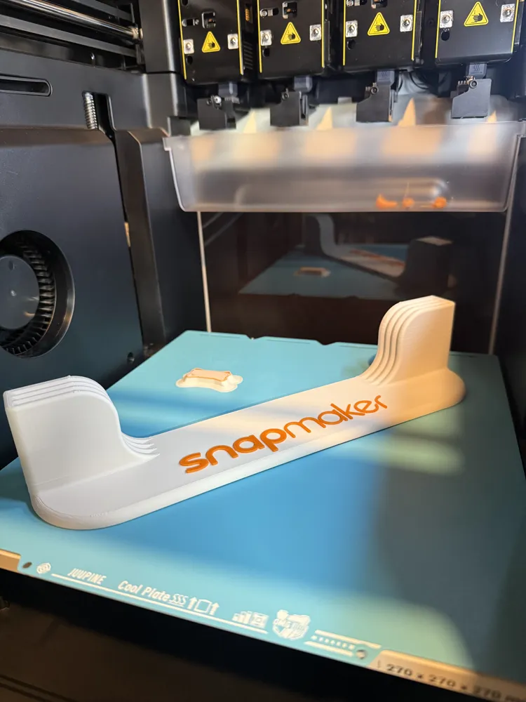 Snapmaker U1 Build Plate & Spool Holder Dock - Free 3D Print Model ...