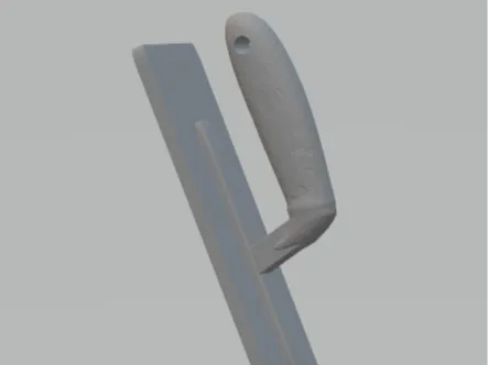 trowel keychain