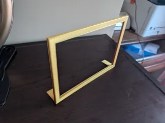 Minimalistic Photo Frame Desk Stand for 5x7