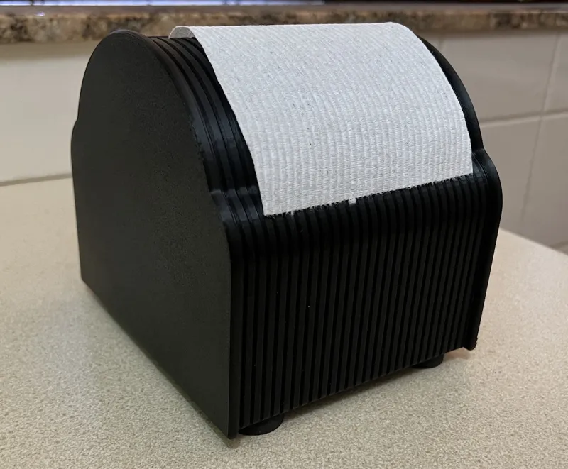 Tissue Box Dispenser For Toilet Rolls