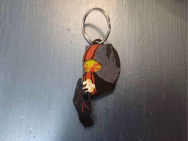 Twenty One Pilots Clancy Movie Keychain