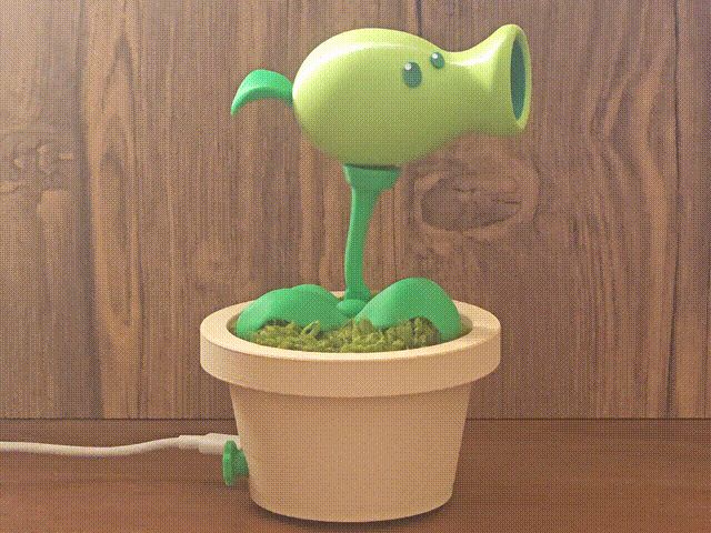 植物大战僵尸 电动豌豆射手 Plants vs. Zombies Peashooter