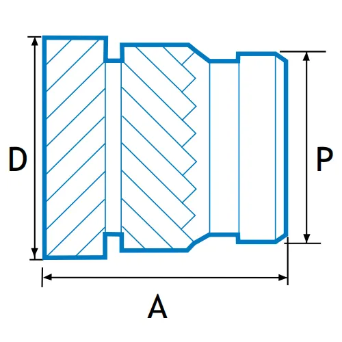 Threaded insert