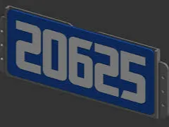 FTC Robotics Sign Holder