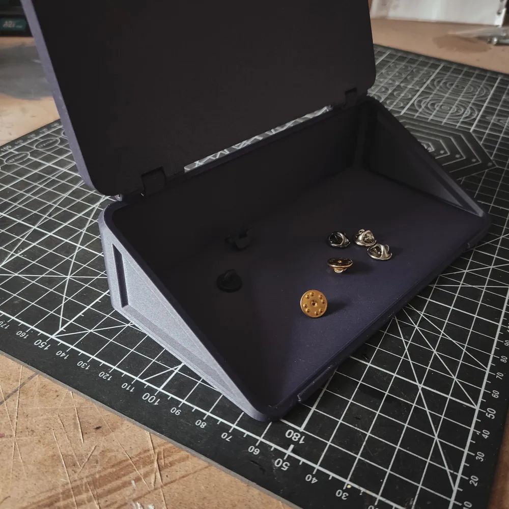 Pin display box - Free 3D Print Model - MakerWorld