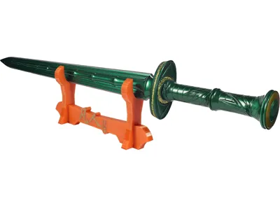 A Mortal's Journey to Immortality Green Bamboo Peak Cloud Sword Stand