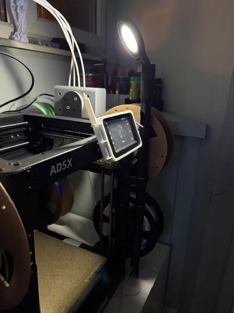 Flashforge AD5X Lamp/ Light - Free 3D Print Model - MakerWorld