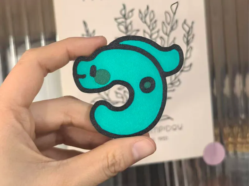 「红山玉龙」冰箱贴6cm-国博-文物系列（磁铁6*2尺寸可改）