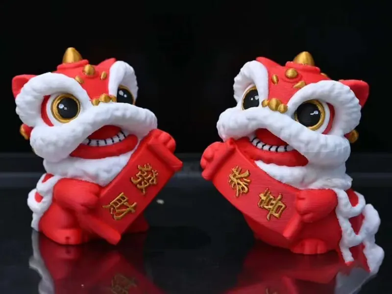 恭喜发财小狮子