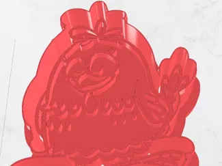 Cookie Cutter - Galinha Pintadinha