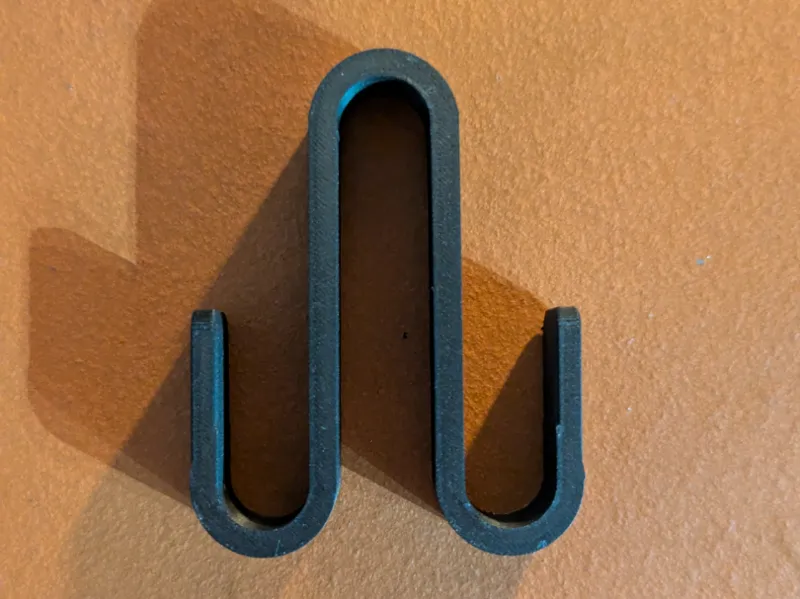 Porte serviettes pour poignée de meuble