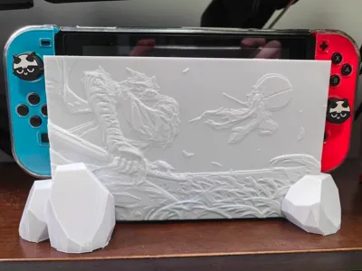 Sekiro-themed Switch dock