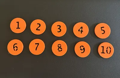 Counting Chips and Tray