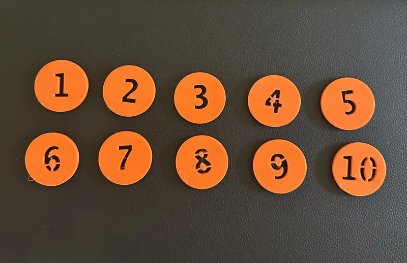 Counting Chips and Tray