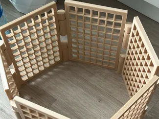 Modular Interlocking Rodent Fence