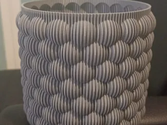 Vaso con bolle