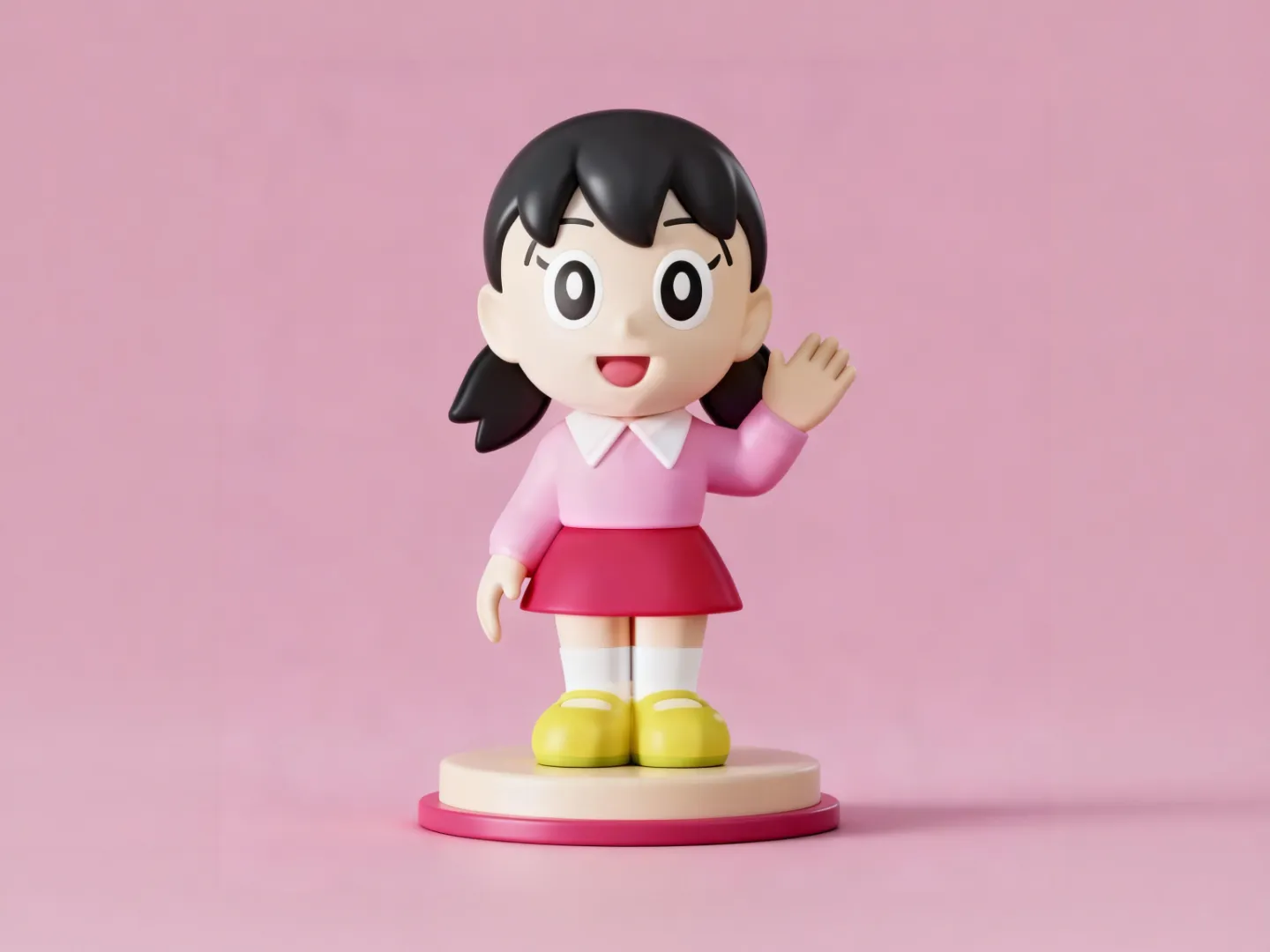 Shizuka - Doraemon Anime Merchandise - Children's Coloring Toy
