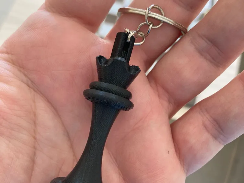Chess keychain, queen#1