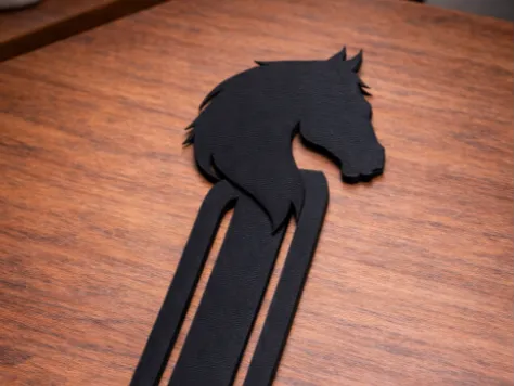 Horse bookmark