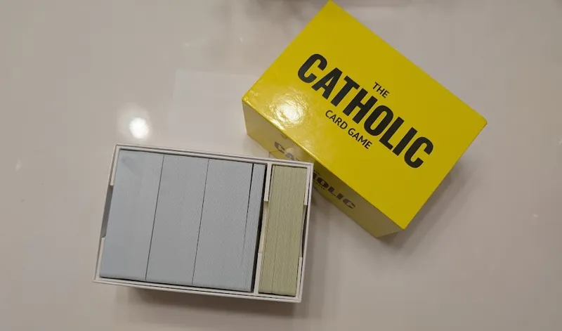The Catholic Card Game Box Insert