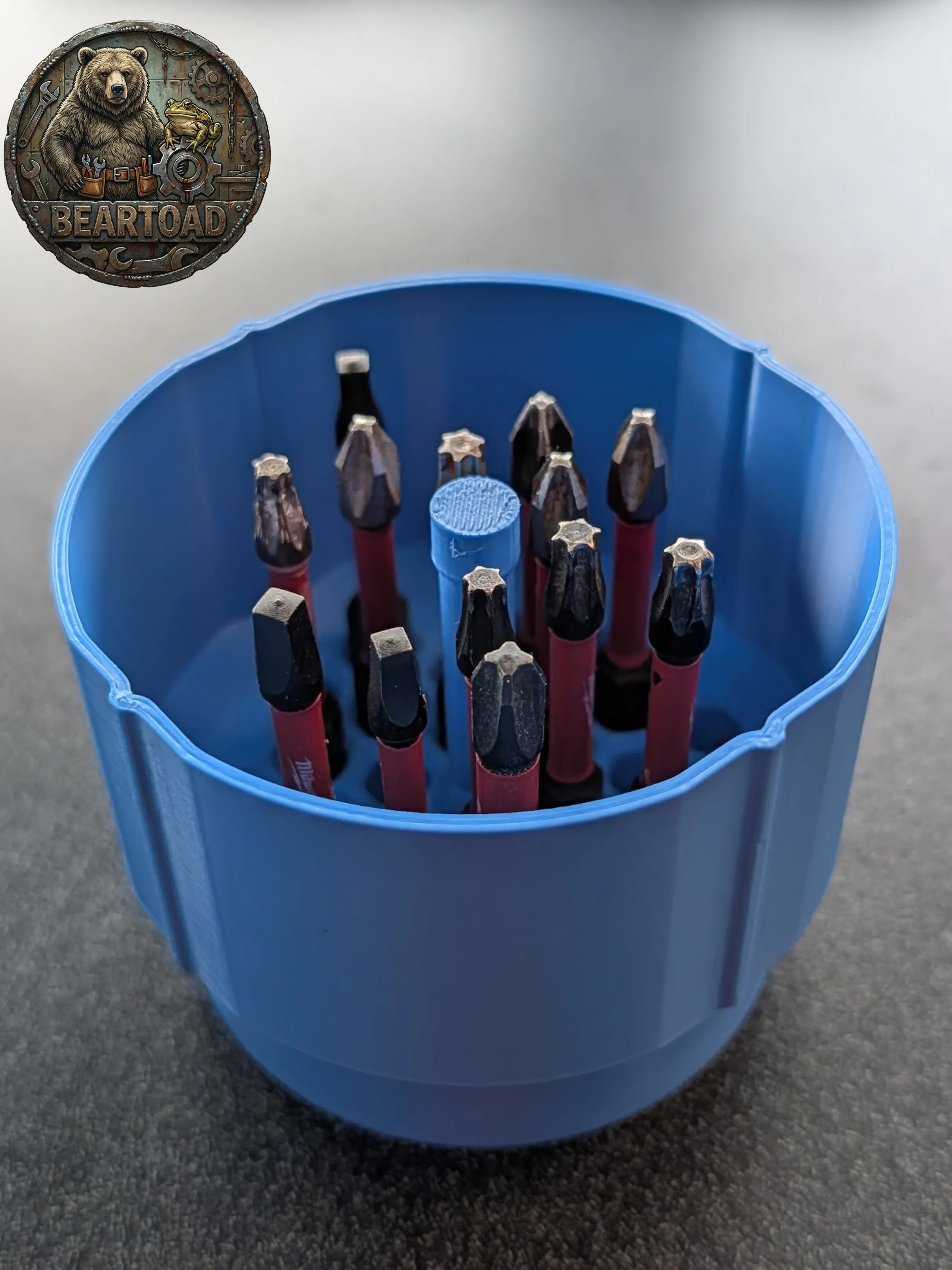 Hex Bottom Cup Tall for Bottom of Jar