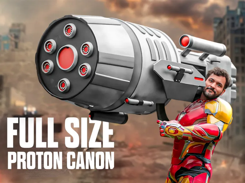 Ironman Proton Cannon