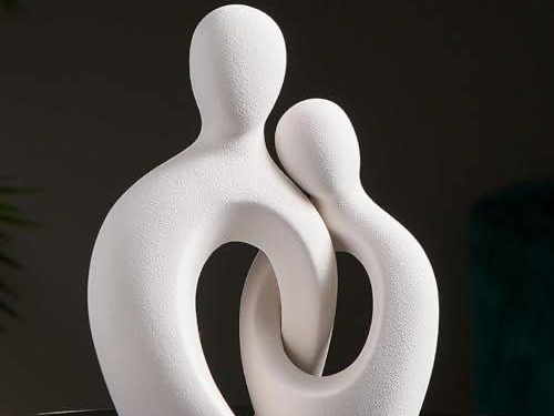 Abstract Love Couple Sculpture