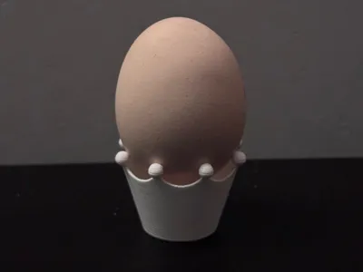 King Egg holder cup