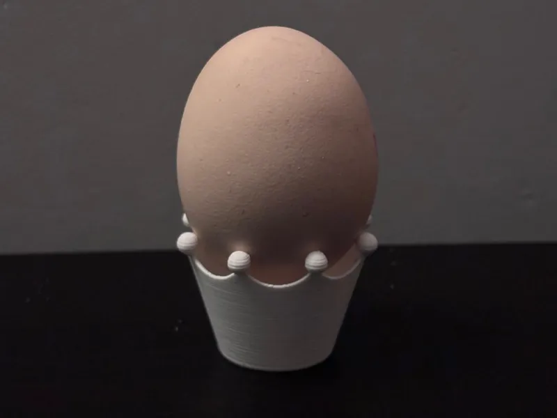 King Egg holder cup