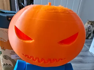 Pumpkin Helmet